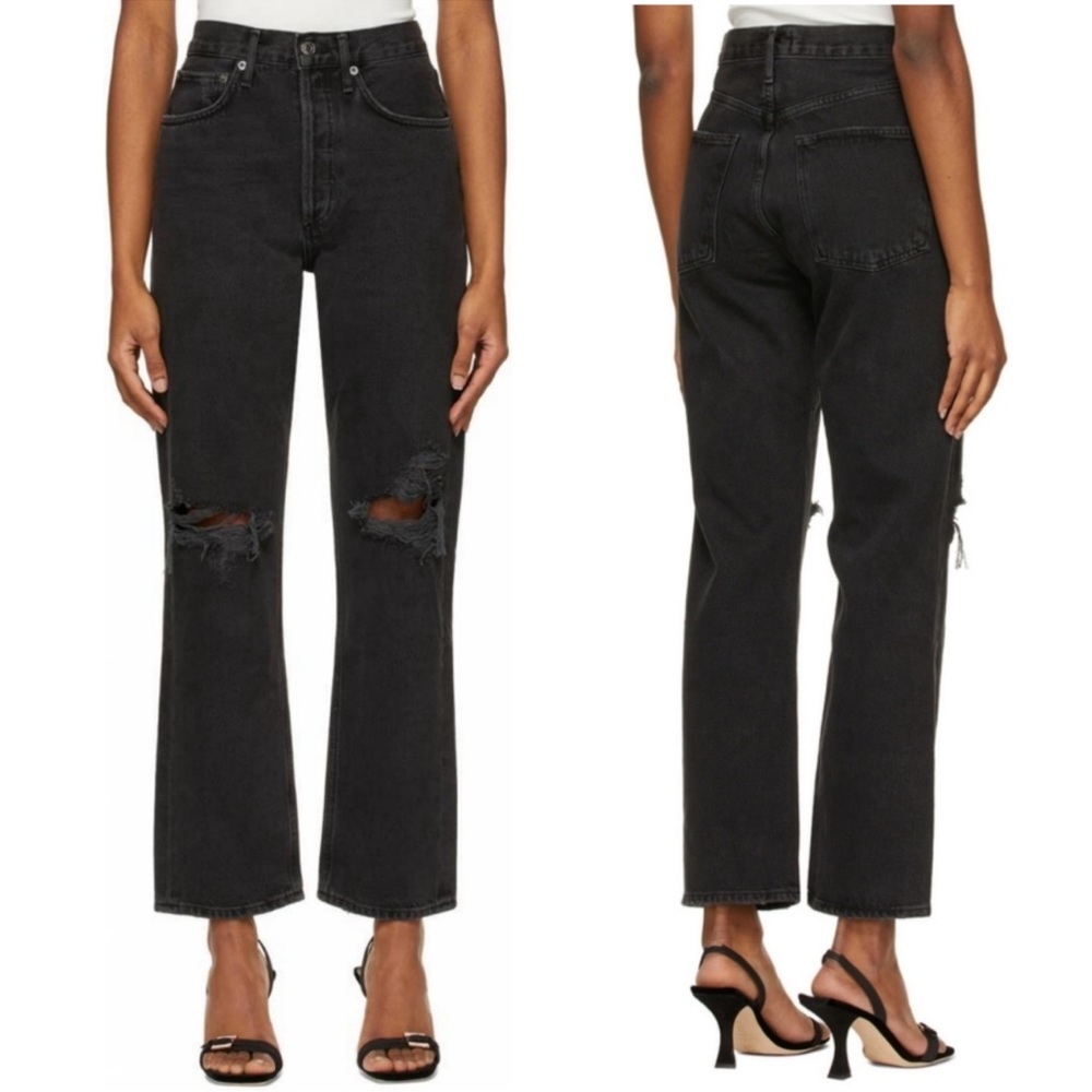 AGOLDE 90’s Jean Mid Rise Loose Fit Smokestack size 27